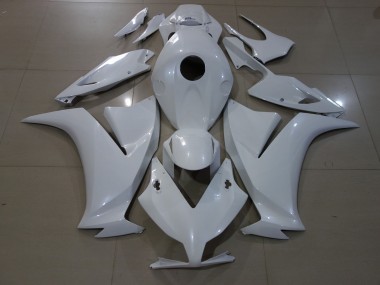 Blanco Brillante 2012-2016 Honda CBR1000RR Carenados Moto