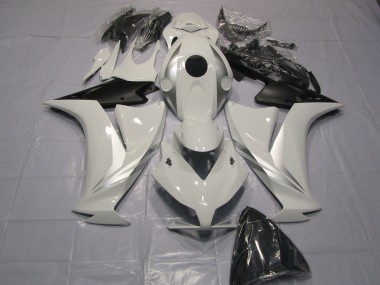 Blanco & Plata 2012-2016 Honda CBR1000RR Carenados Moto