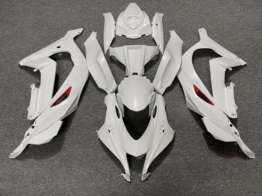 Borde Rojo Blanco Perla 2016-2019 Kawasaki ZX10R Carenados Moto