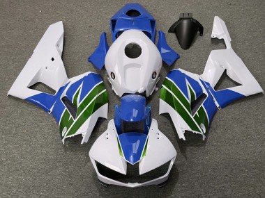 Brillo Verde & Azul 2013-2023 Honda CBR600RR Carenados Moto