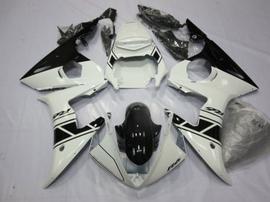 En Blanco & Negro 2003-2004 Yamaha R6 Carenados Moto