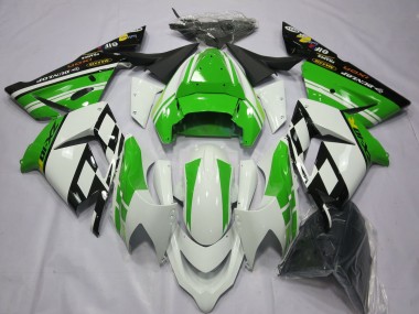 Especial Blanco Verde 2004-2005 Kawasaki ZX10R Carenados Moto