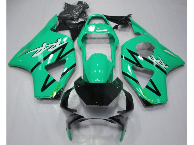 Hoja Verde Azulado Brillante 2002-2003 Honda CBR954RR Carenados Moto