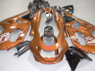 Naranja Brillante 1998-2007 Yamaha YZF600 Carenados Moto