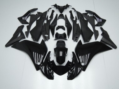 Negro Brillante 2011-2014 Honda CBR250RR Carenados Moto