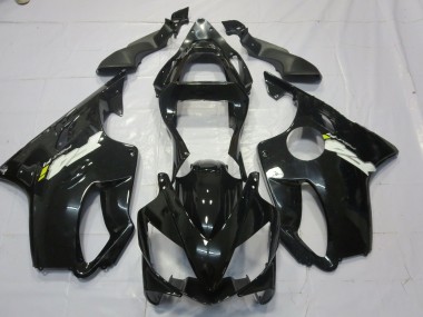 Negro Brillante Con Calcomanías 2001-2003 Honda CBR600 F4i Carenados Moto