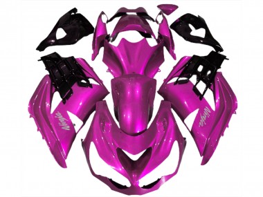 Rosa Caliente 2012-2021 Kawasaki ZX14R Carenados Moto