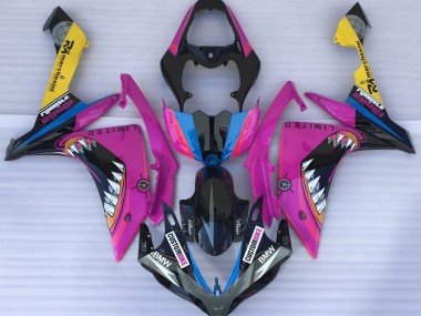 Tiburón Rosa 2007-2008 Yamaha R1 Carenados Moto